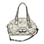 Coach Kristin Signature Dome Sequin Satchel Shoulder Bag #19338 Photo 0