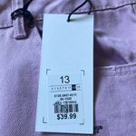 Refuge denim mom jeans High rise ankle Lavender Womens size 13 Straight Juniors Photo 3