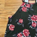 Nine Britton Olive Floral Brushed Knit Tank Top Sz 2X NEW Summer Warm Soft NWT Photo 2