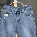 SheIn  Light Blue Distressed Flare Jeans Photo 3