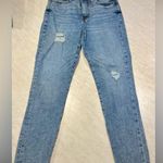 Old Navy Sz 4  OG Straight Secret Smooth Jeans - 99% Cotton - Ankle Length Photo 1