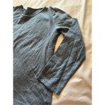 Croft & Barrow  Blue Polkadot Long Sleeve Top Woman’s Size Large Photo 2