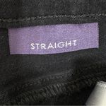 NYDJ Petite Rhinestone Pocket Straight Leg Slimming Jeans Black 2P Photo 8