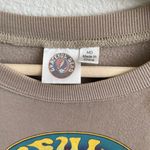 Grateful Dead Green Brown Tie Dye Forever Teddy Graphic Long Sleeve Pullover Photo 5
