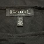 Eloquii  Twist Shoulder Tee Black Size 18/20 Photo 4