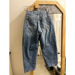 ZARA High Rise Barrel Jeans Photo 4