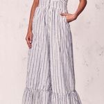 Storia Red Dress Boutique Striped Jumpsuit boho Photo 11