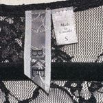 BKE  Black Lace Mini Scoop Neck Dress Photo 2