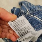 American Eagle  Size 2 Blue White Striped Stripes Paper Bag Shorts Summer Vacatio Photo 7