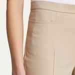 Akris Punto Pants Franca Mid-Rise Crop Pants Light Brown (Khaki/Tan) Sz 12 NWT Photo 1