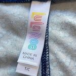 LuLaRoe Women's  Teal/Navy Buttery Yoga Band Pull Up Leggings Size T/C EUC #7520 Photo 2