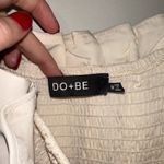 DO+BE Leather Pleated Top  Faux Photo 1