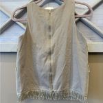 Anthropologie Sunday in Brooklyn Gold Fringe Top XS CUTE country Photo 3