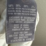 Melissa McCarthy White Floral Embroidered Jeans SZ:14W Photo 6