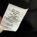 Madewell  | Green Black City Grid Cocoon Coat Faux Leather Trim Wool Zip | 12 Photo 7