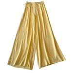 ZARA  Yellow Polka Dot Palazzo Pants Photo 6