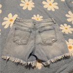 Kut From The Kloth  Light Blue Frayed Jean Shorts Photo 1