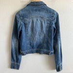 American Vintage BLUE ASPHALT Vintage Y2K 2000s Blue Denim Jeans Jacket Womens Small Photo 1