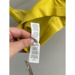 Aerie NWT Smoothez Mesh Triangle Top Bran In Yellow Size XS Photo 3