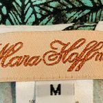 Mara Hoffman  green and white tropical leaf print tank. Size Medium. Photo 1