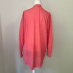 Loft  pink knit open-front cardigan size S Photo 3