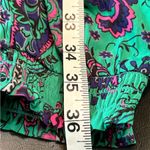 Aerie  Paisley Jogger style Pants in Green and Pink size M Photo 15