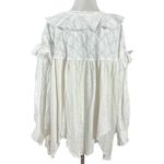 Free People  Edwardian Romantic Ethereal Ally  Tunic in Optic White Medium NEW Photo 6