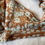 Everlane Square Neck Floral Bikini Top Size XXL Vacation Colorful Resort Summer Photo 11
