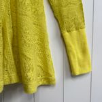 Free People mini dress or tunic top floral knit pleated XS Photo 3