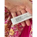 Band Of The Free Floral Mini Corset Dress Size Large Bubble Pink Yellow NEW Photo 11