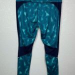 Avia Long Length Turquoise Patterned Leggings Sz L Photo 5