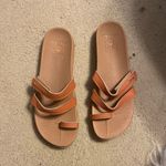 KuaiLu women’s orthotic slide sandals arch support comfort slip on size 11 Tan Photo 0