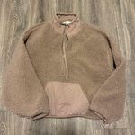 Vintage Havana Brown Sherpa Sweatshirt Photo 0