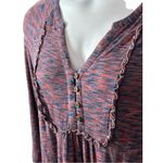 Matilda Jane Matilda Moments With You Planetarium Tunic Top Size M Purple Pink Blue Space Dye Photo 8