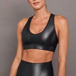 Carbon 38 Black Sports Bra in Takara Shine Size L Size L Photo 0