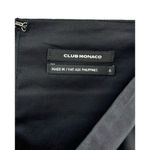 Club Monaco Black Knee Length Pencil Skirt Size 6 Capsule Wardrobe Classic Work Photo 6