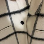 Anthropologie Elevenses Checkered Coat Photo 3