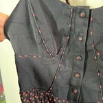 By Corpus polka dot corset STYLE dress Blue Size 6 Photo 4