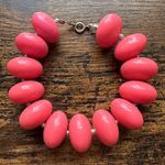 VINTAGE Bubble Gum Pink Beaded Bracelet Photo 0