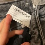 ZARA Women's Distressed Gray Straight Leg Jeans NWOT Photo 2