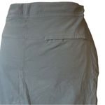 Columbia Skirt Skort Nylon Omni Shade Drawstring Womens Size 4 Gray Photo 3