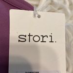 Amethyst NWT Stori Legend Cropped Shelf Tank size 2  Color Photo 2