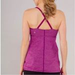 Lululemon Bulerias in Heathered Regal Plum/Dewberry Drawstring Waist Tank Photo 2