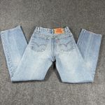 Levi's Vintage 90s BATMAN  Embroidered Button Fly Too Cute Jeans 24x29 USA Made Photo 1