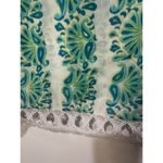 Calypso Christiane Celle Women's Size 2 Cotton Tunic Cover Up Top Vintage Multi Green Size M Photo 7