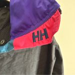 Helly Hansen Vintage Transitional Ski Suit Snowboard Black Purple Large Photo 6