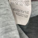 Broadway Dreams Dreamer Logo Cropped Fleece Hoodie Sweatshirt Top Theatre Dance Gray Size M Photo 3