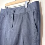 Talbots  Women's Signature Stretch Black Tie Ankle Crop Pants Size 14 Casual Chic Photo 2