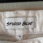 Studio Blue  White Distressed Jeans Photo 1