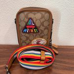 Coach Stanton Crossbody In Signature Canvas With Patches cj671 Photo 7